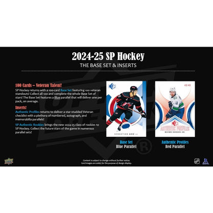 2024-25 Upper Deck SP NHL Hockey Blaster Box