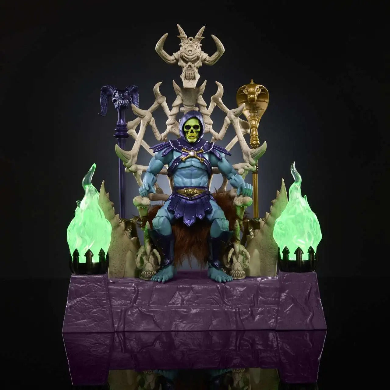 Masters of the Universe Skeletor & Throne Action Figure Set