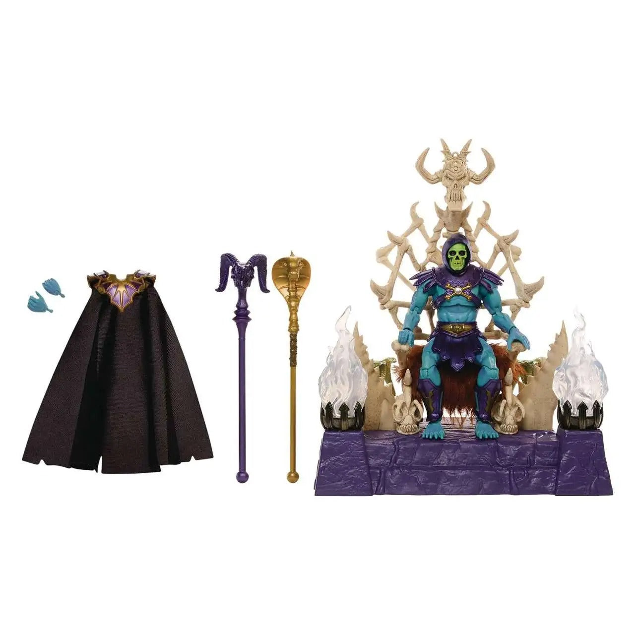 Masters of the Universe Skeletor & Throne Action Figure Set