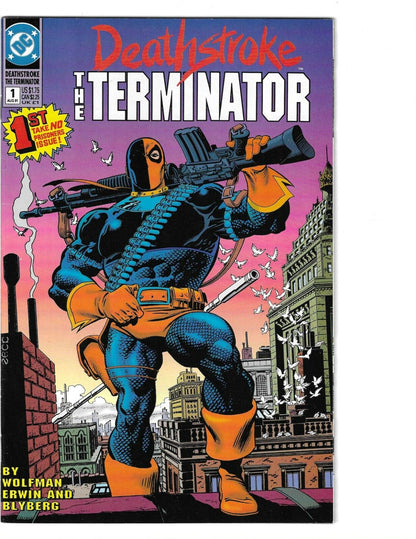 Deathstroke the Terminator (Lot of 9) -  #1 #2 #3 #6 #7 #8 #9 #23 #24 (1991) VF/NM