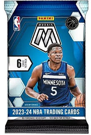 2023-24 Panini Mosaic Basketball Blaster Pack