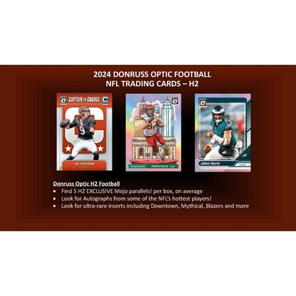 2024 Panini Donruss Optic Football H2 Hobby Box