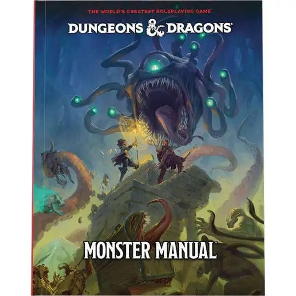 Dungeons & Dragons 2024 Edition Monster Manual Hardcover Roleplaying Book [Standard Cover]