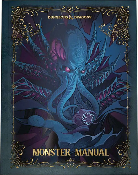 Dungeons & Dragons 2024 Edition Monster Manual Hardcover Roleplaying Book [Alternate Cover]