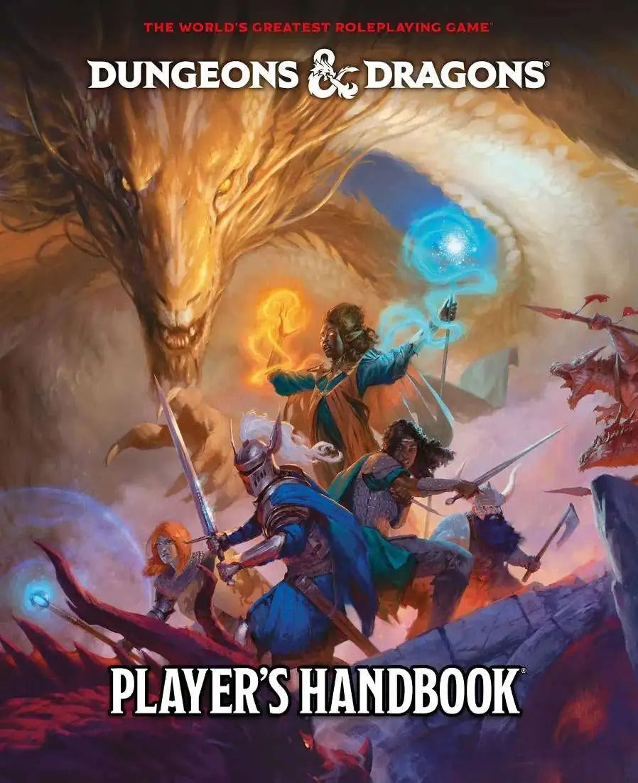 Dungeons & Dragons 2024 Edition Player's Handbook Hardcover Roleplaying Book [Standard Cover]