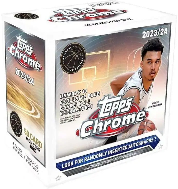 2023-24 Topps Chrome Basketball Mega Monster Box