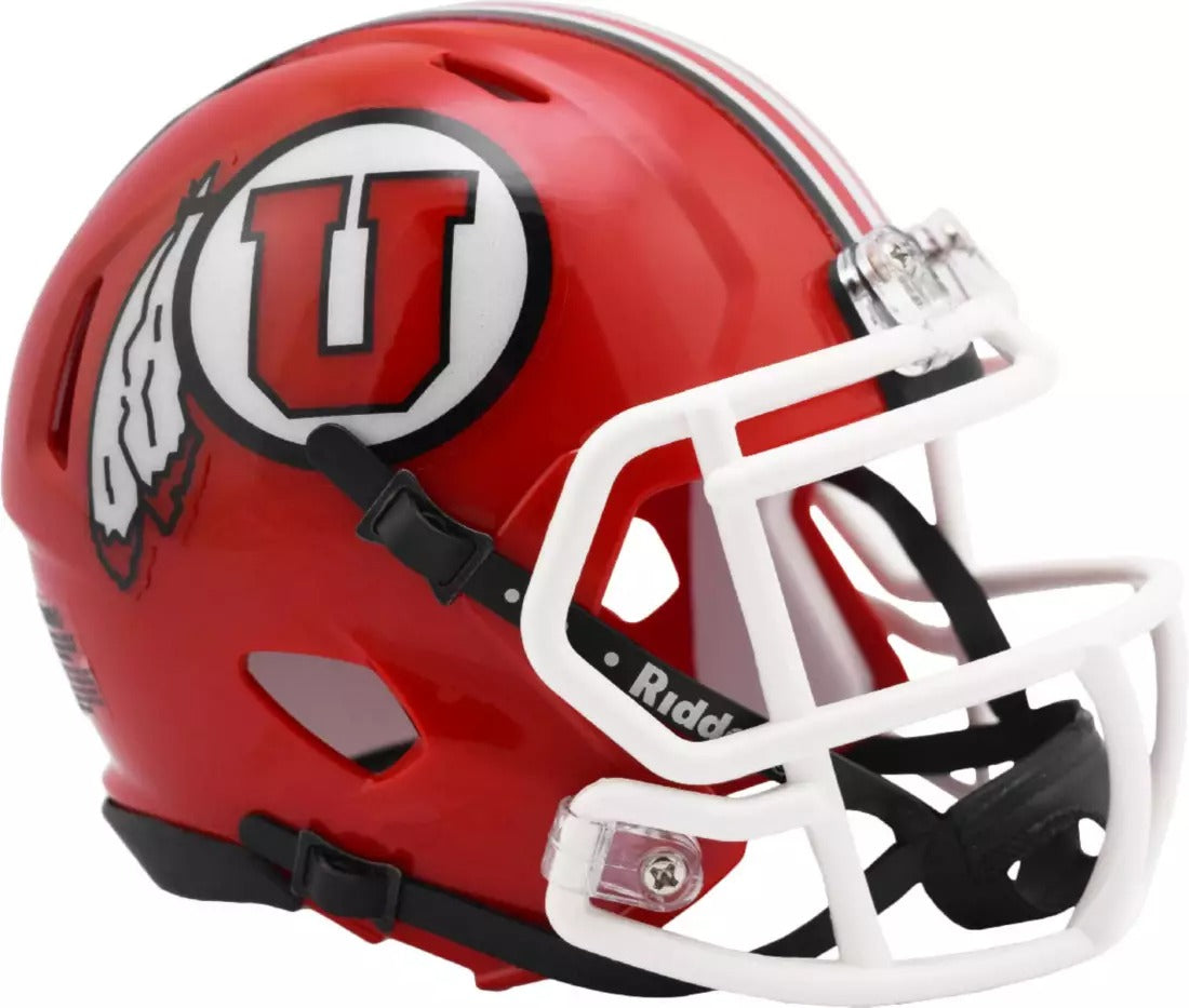 Riddell Utah Utes Speed Mini Helmet