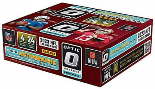 2023 Panini Donruss Optic Football Trading Card Retail Box