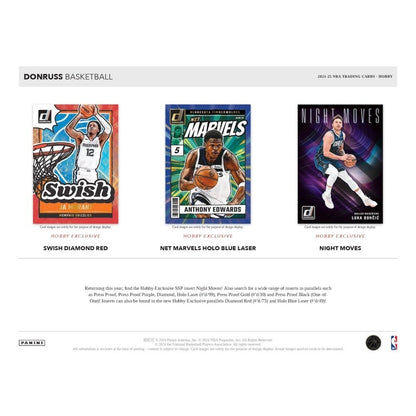 2024-25 Panini Donruss Basketball Hobby Box