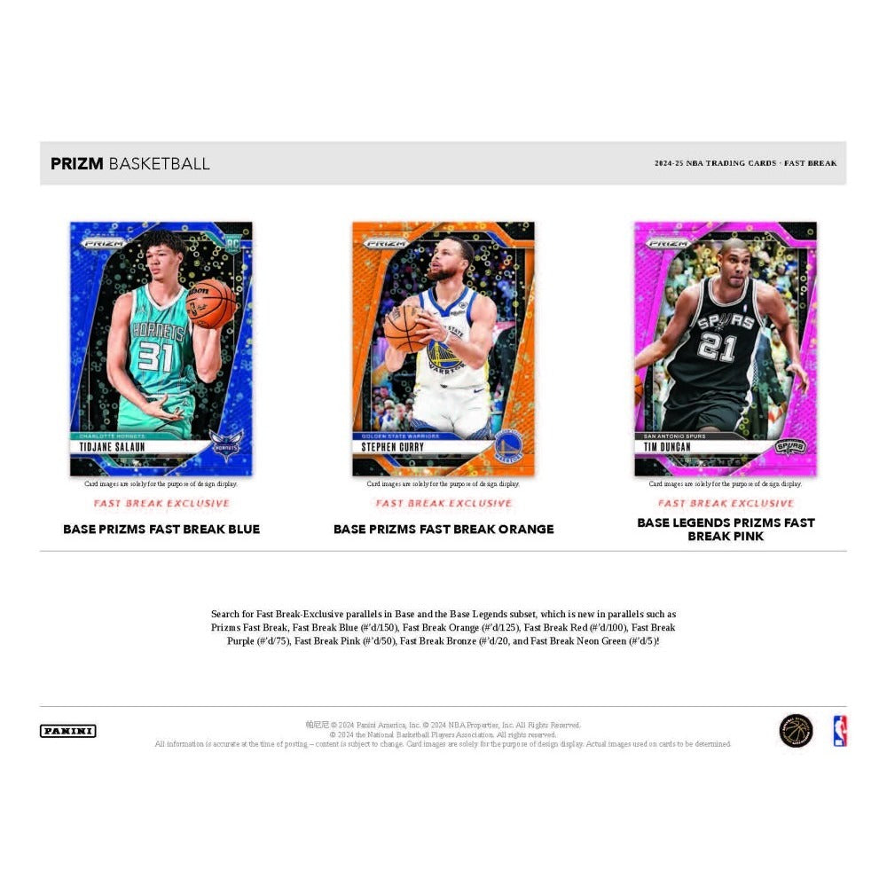 2024-25 Panini Prizm Basketball Fast Break Box