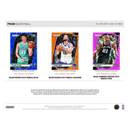 2024-25 Panini Prizm Basketball Fast Break Box