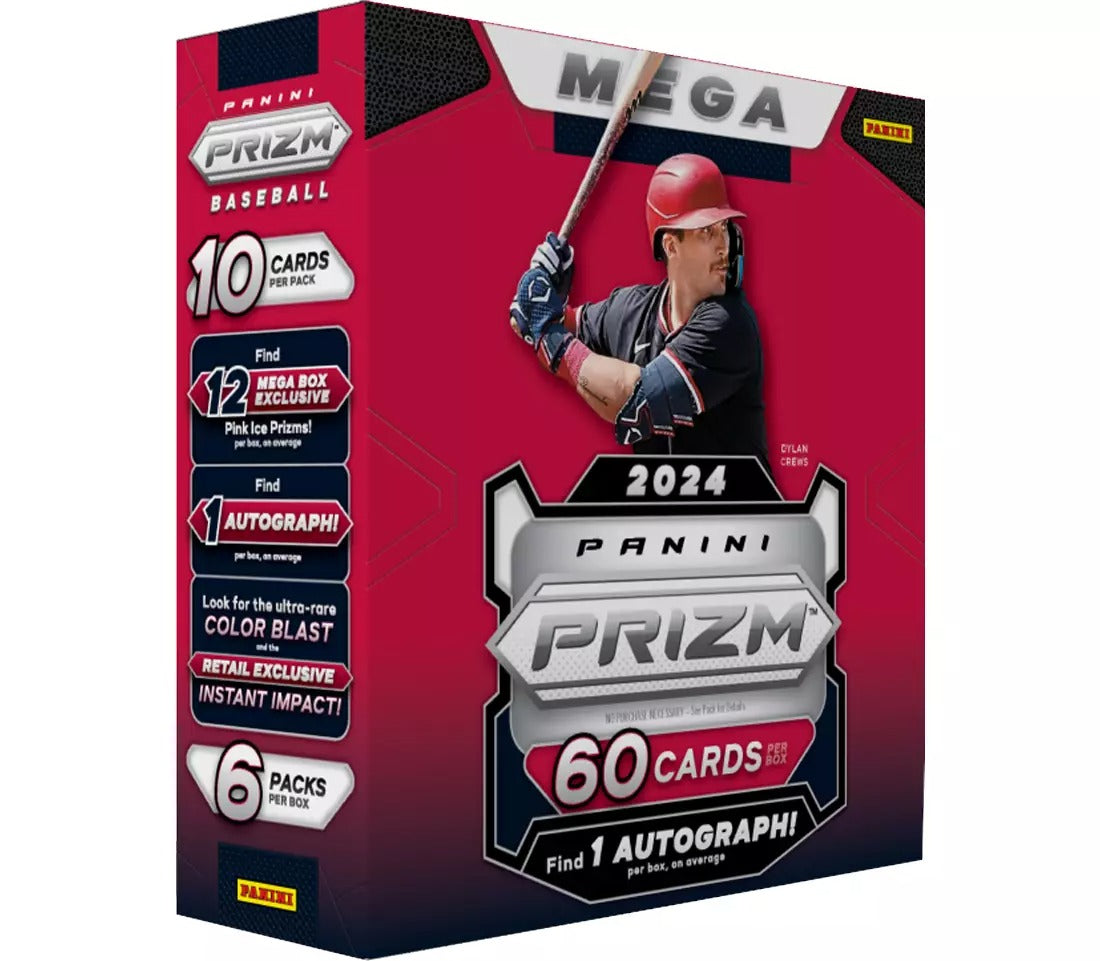 2024 Panini Prizm Baseball MLB Mega Box