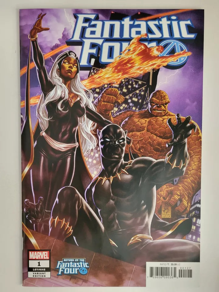 Fantastic Four #1 Mark Brooks Variant (2018) 1st Appearance of Astronomica VF/NM