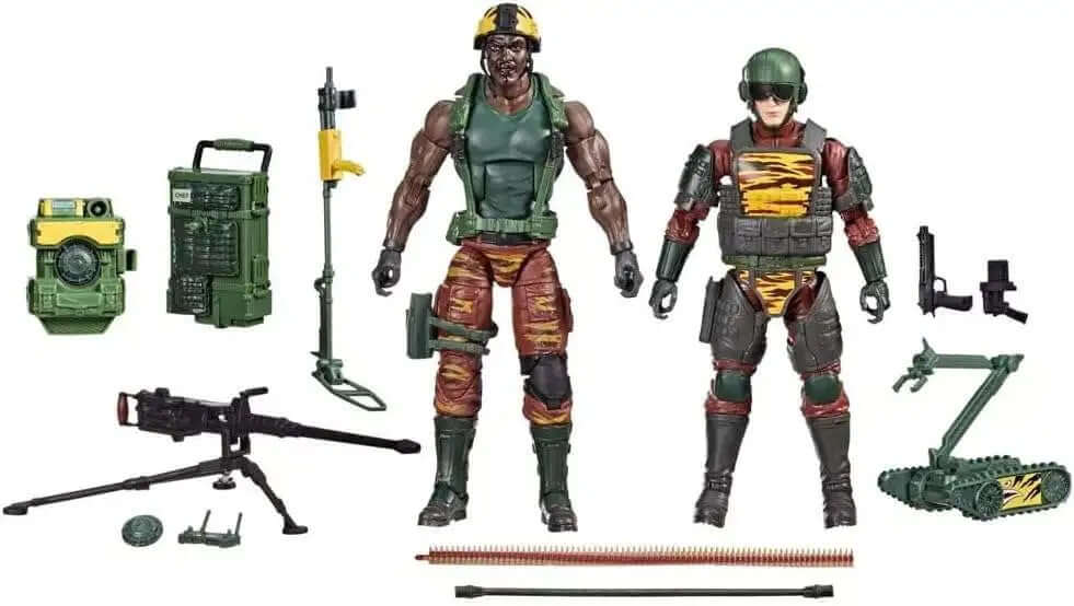 GI Joe Classified Series Roadblock, Tripwire & M.A.C.L.E.O.D Exclusive Action Figure 2-Pack [Tiger Force]