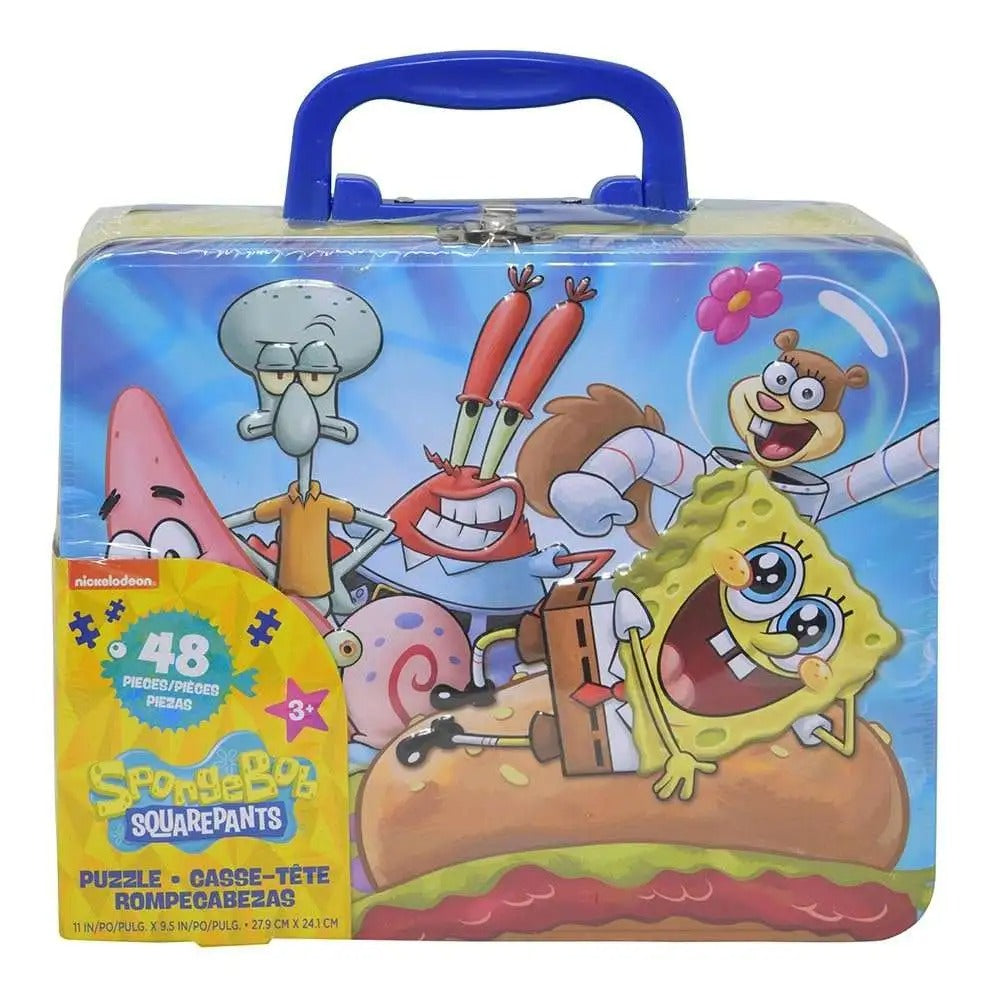 Spongebob Squarepants Puzzle Tin