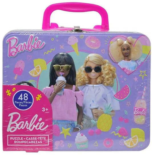 Barbie Puzzle Tin