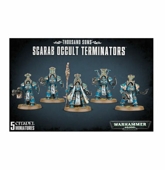 Warhammer 40K: Thousand Sons - Scarab Occult Terminators