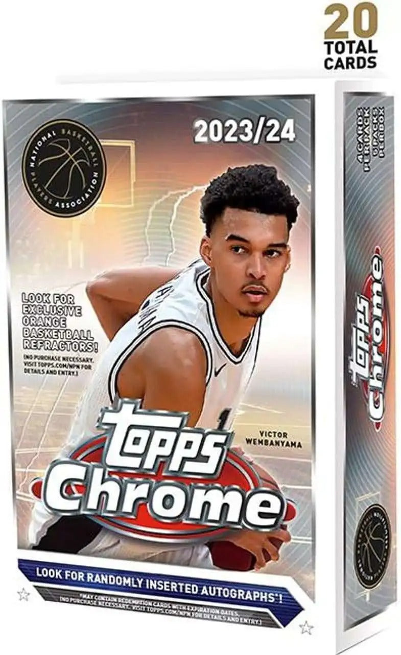 2023-24 Topps Chrome Basketball Hanger Box