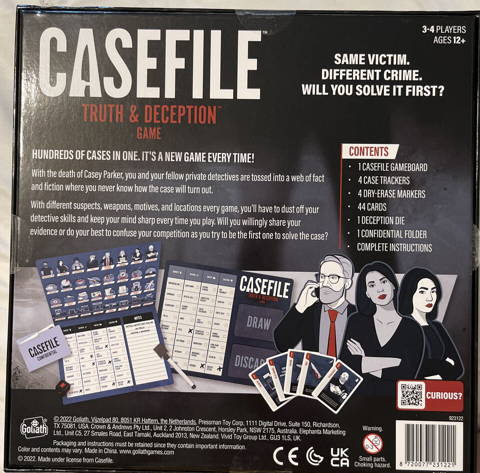 Casefile: Truth & Deception Game