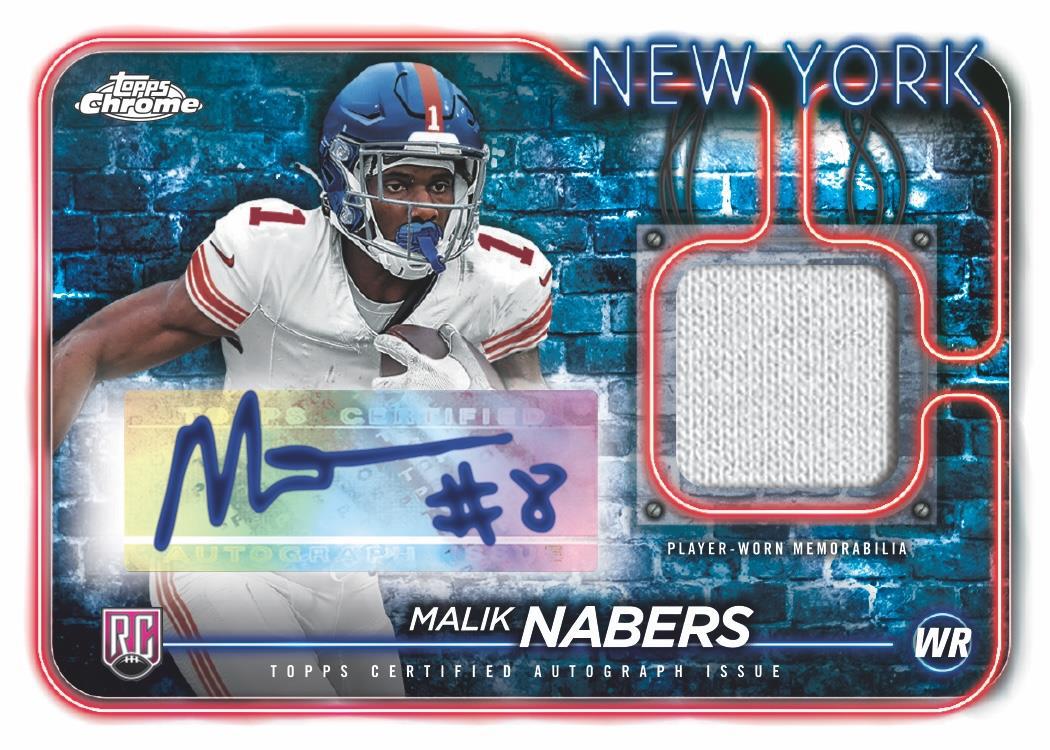 2024 Topps Chrome Football Blaster Box