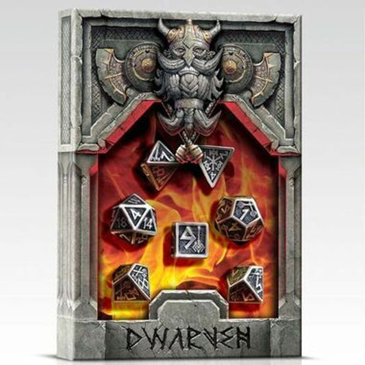 Dwarven Metal Dice Set (7ct)