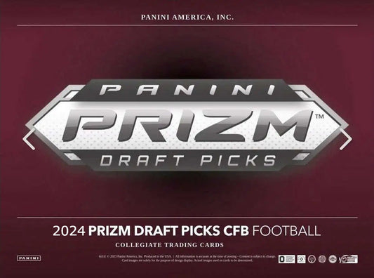 2024 Panini Prizm Draft Picks Football Blaster Box