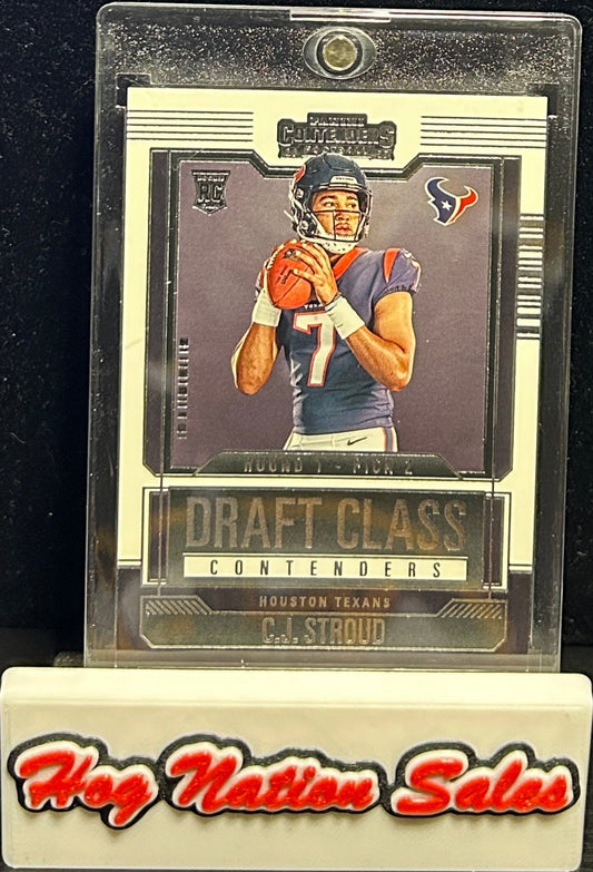 2023 Panini Contenders CJ Stroud RC First Round Draft Class