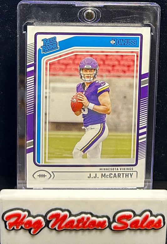 2024 Donruss JJ McCarthy Rated Rookie