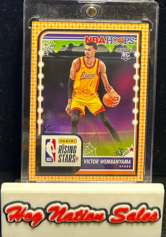 2023-24 NBA Hoops Premium Stock Victor Webanyama Rising Stars RC