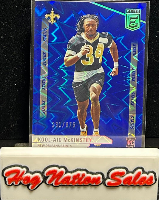 2024 Panini Donruss Elite Kool-Aid McKinstry RC Status Blue 231/875