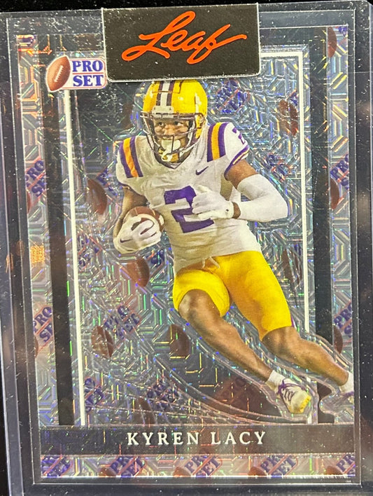 2024 Leaf Pro Set Kyren Lacy Production Proof 1/1