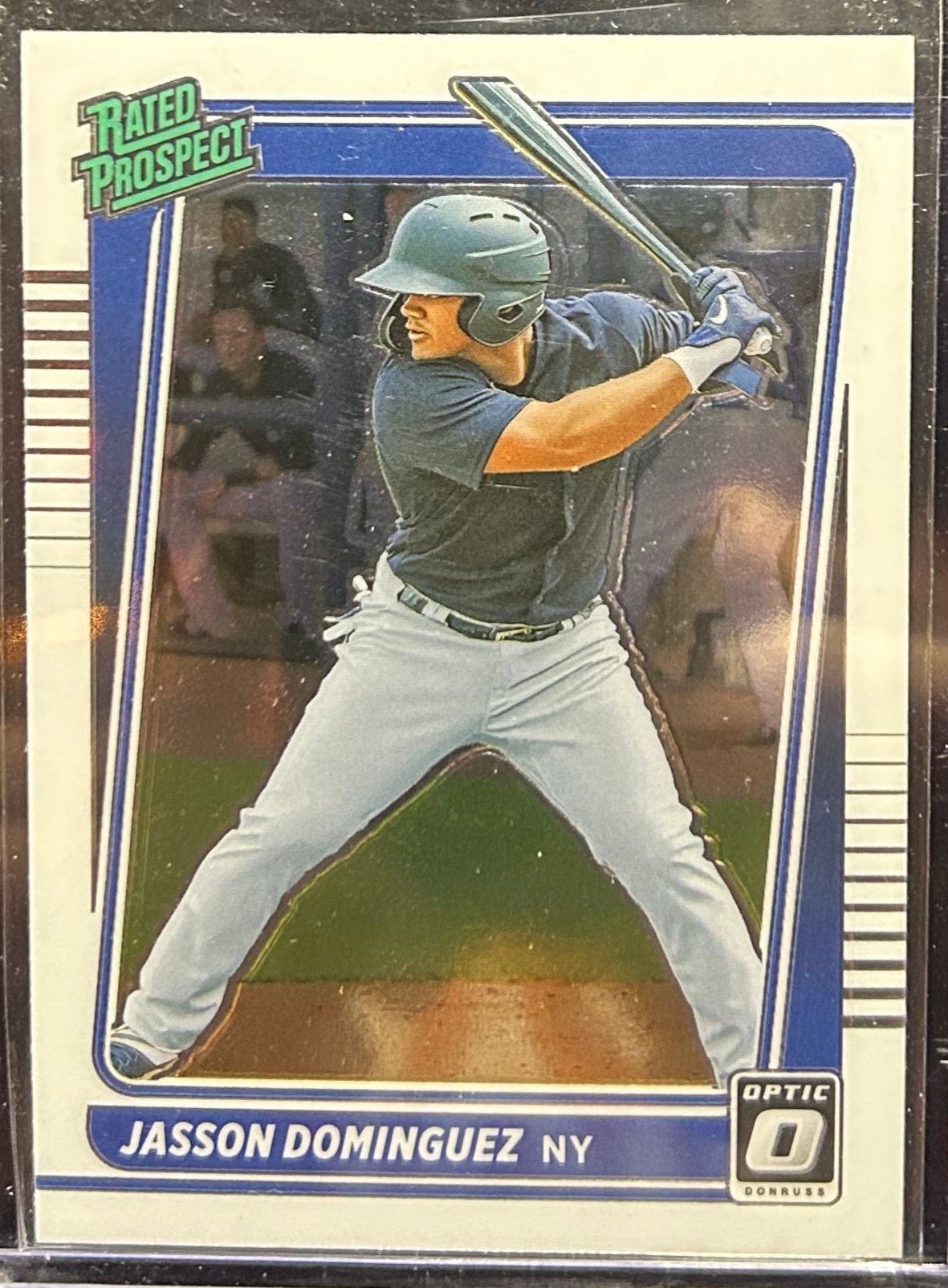 2021 Panini Donruss Optic Baseball Jasson Dominguez Rated Prospect