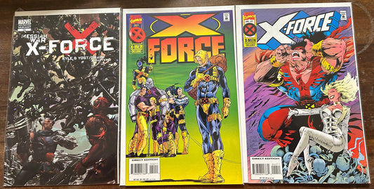 X-Force 3 Comic Lot