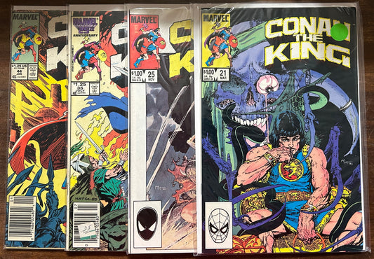 Conan The King 4 Comic Lot