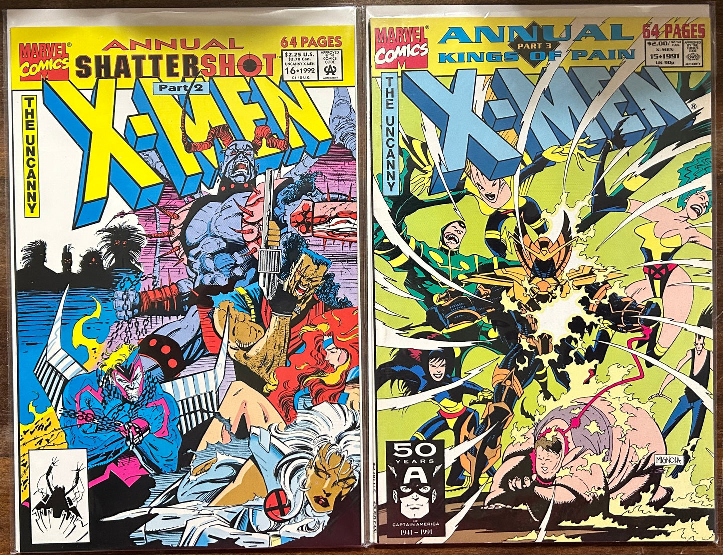 The Uncanny X-Men Annual (1991 & 1992)