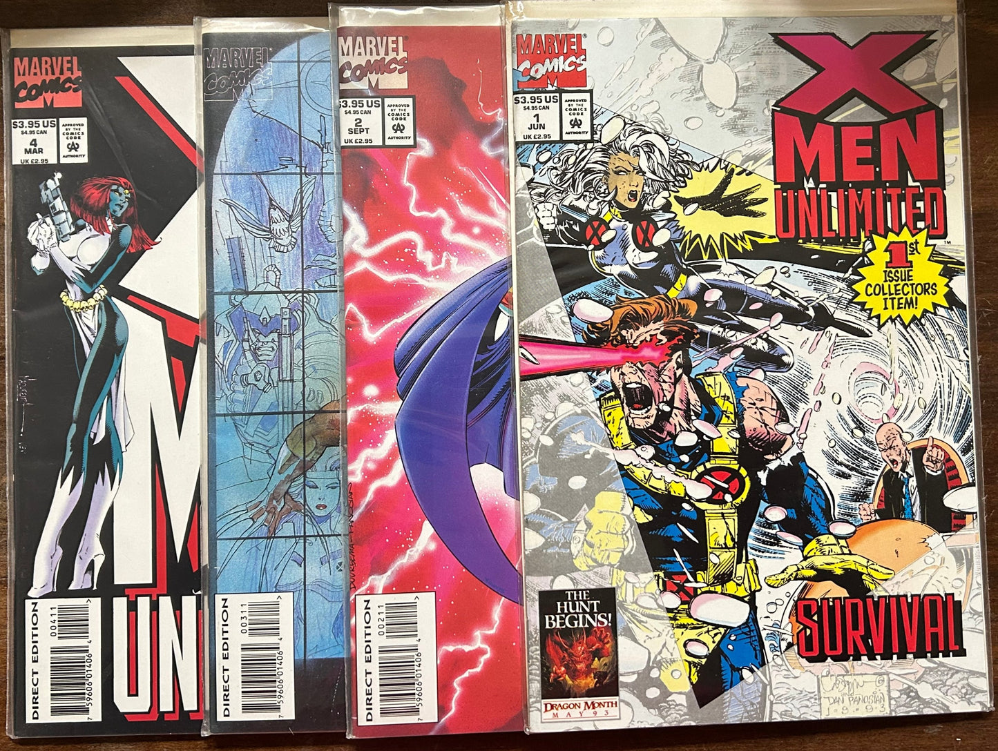 X-Men Unlimited #1-4