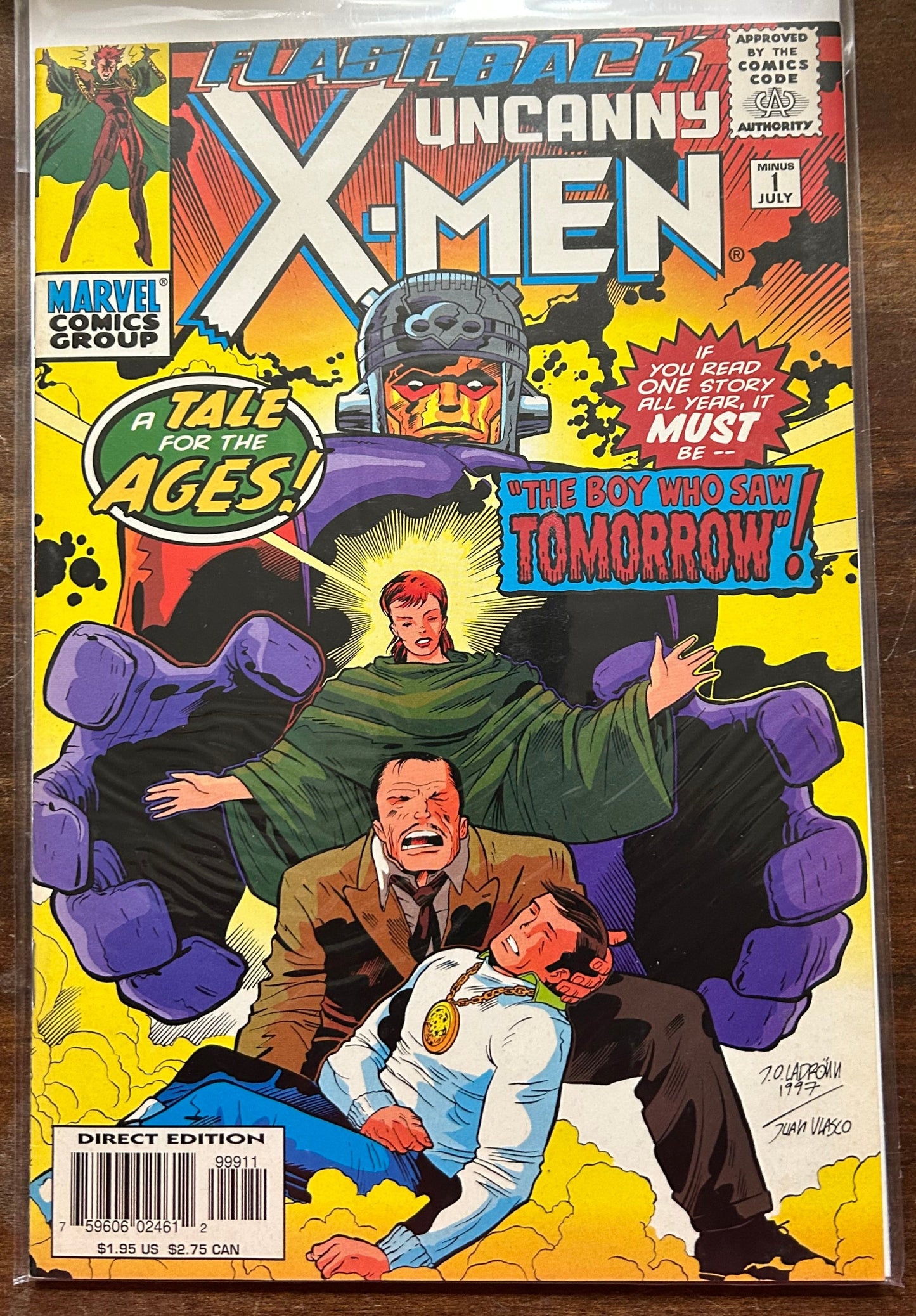 Uncanny X-Men #1 Flashback