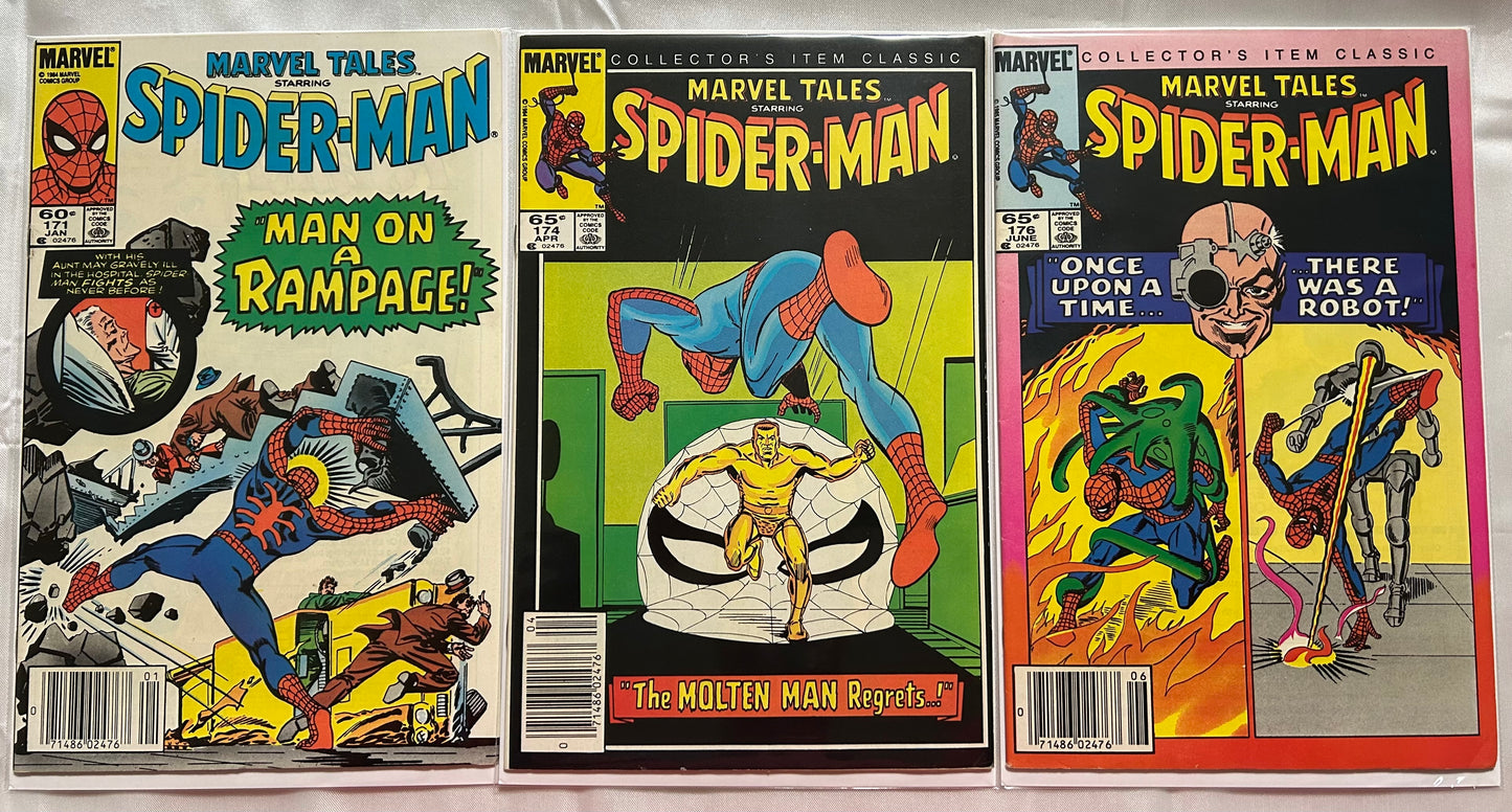 Marvel Tales Starring Spider-Man Lot of (3) (1994)