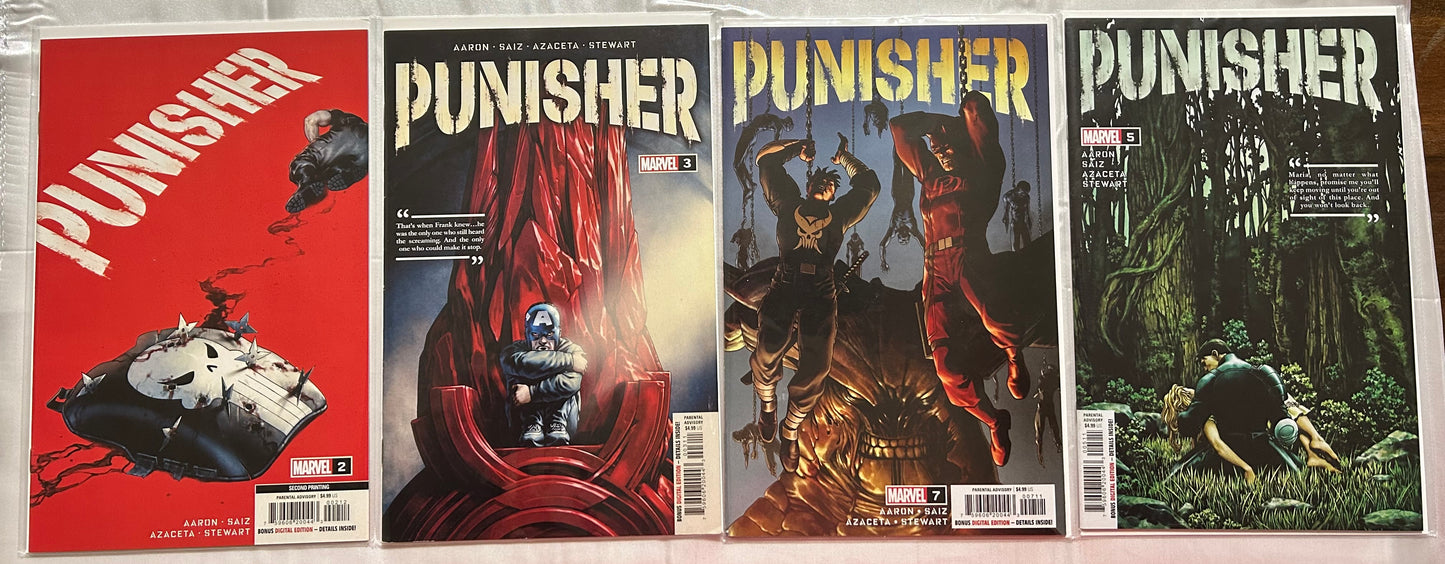 Punisher (2022) Lot of 4