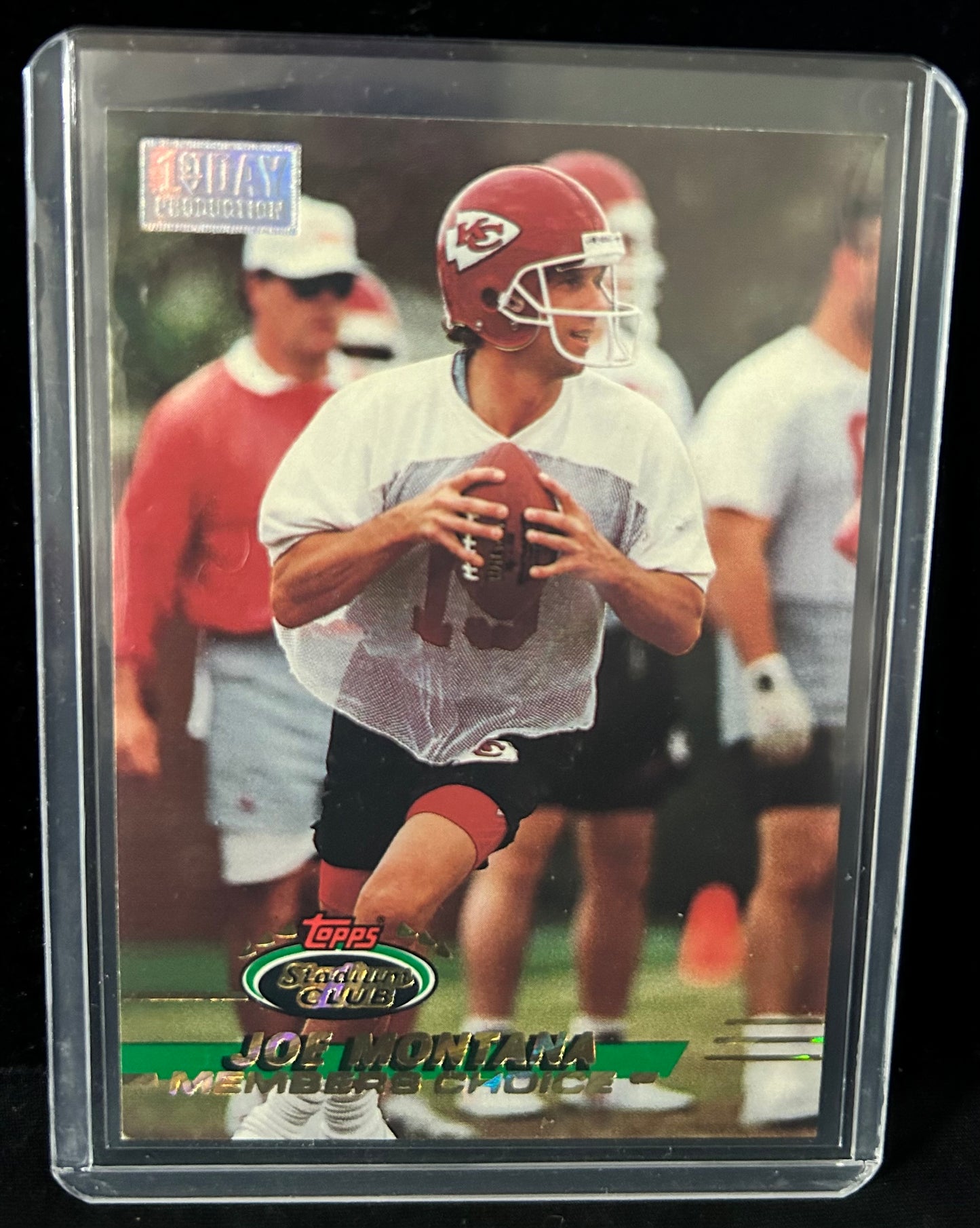 1993 Topps Stadium Club #250 Joe Montana First Day Production