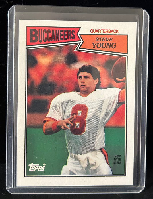 1987 Topps #384 Topps Steve Young (2nd Year)