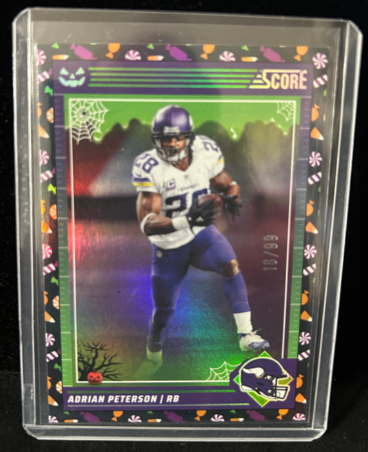 2024 Score-A-Treat #188 Adrian Peterson Black Candy 16/99