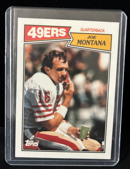 1987 Topps #112 Joe Montana