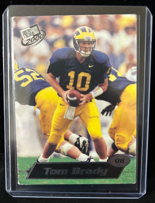 2000 Press Pass #37 Tom Brady Rookie Card