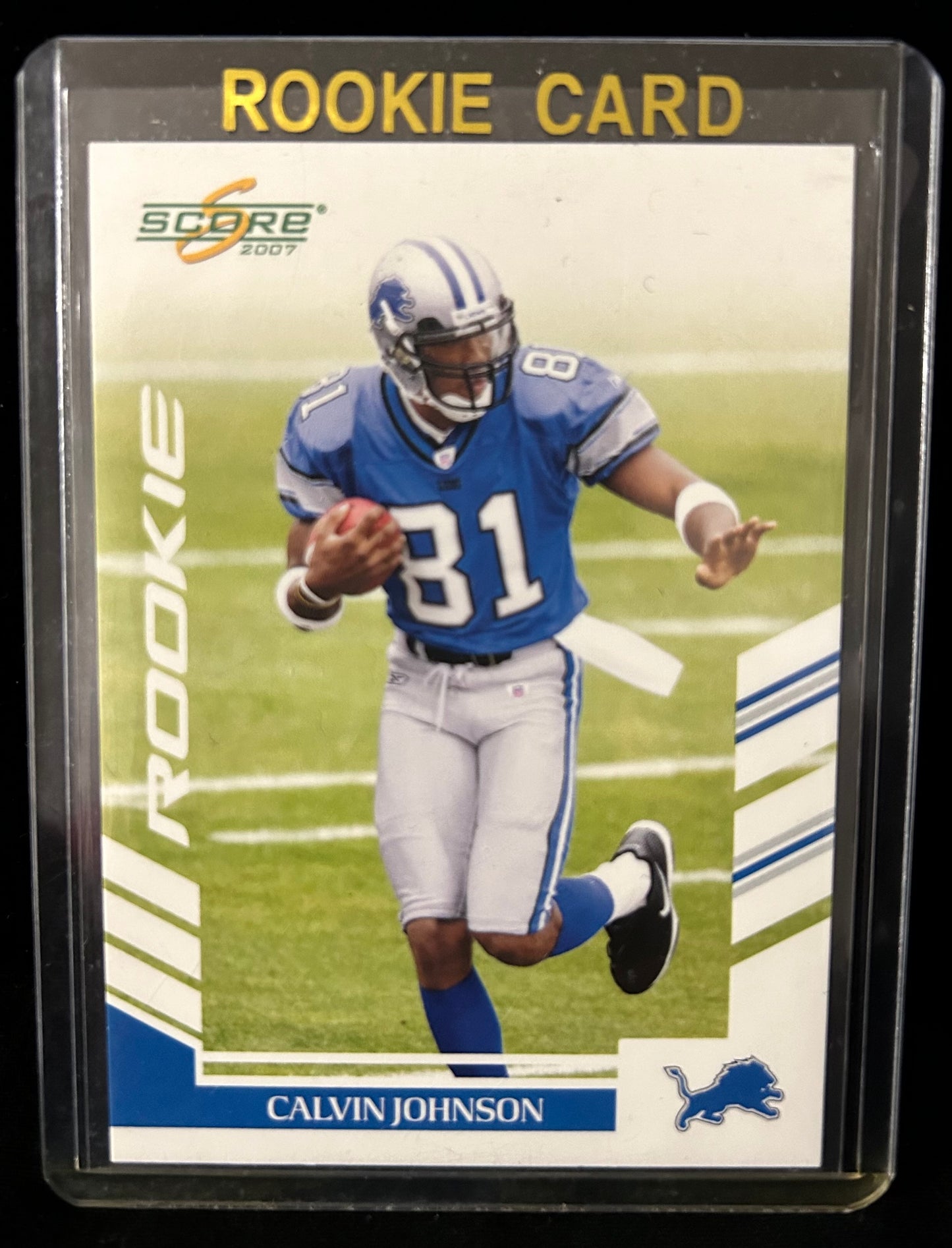 2007 Score #351 Calvin Johnson Rookie Card