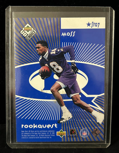 1988 Upper Deck Starquest/Rookquest Blue #ST07 Randy Moss/Jerry Rice