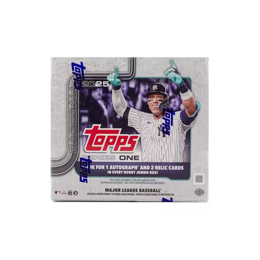 2025 Topps Series 1 Baseball Hobby Jumbo Box