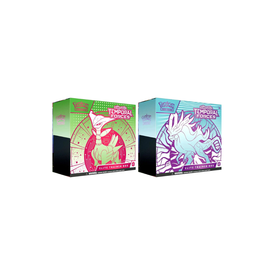 Pokemon: Temporal Forces Walking Wake & Iron Leaves (Set of 2 Elite Trainer Boxes)