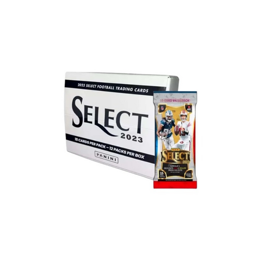 2023 Panini Select NFL Football Fat Pack Cello Box