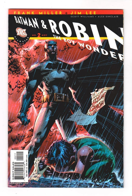 Batman & Robin The Boy Wonder #2 DC All Star (2008) Frank Miller & Jim Lee